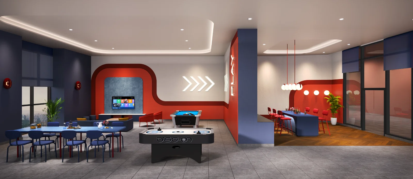 The Queenswoodz queen's Hall function space, artist's impression